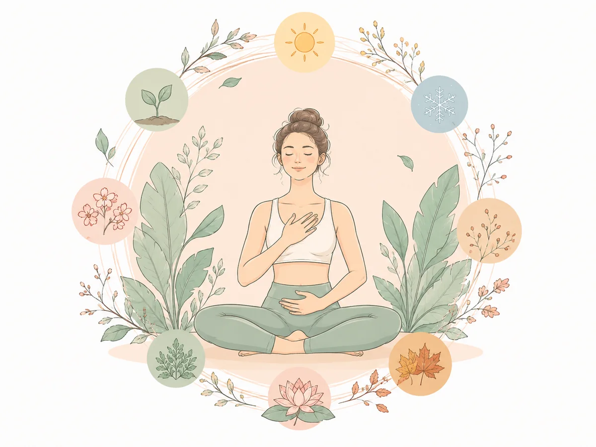 Arya Wellness guided yoga program
